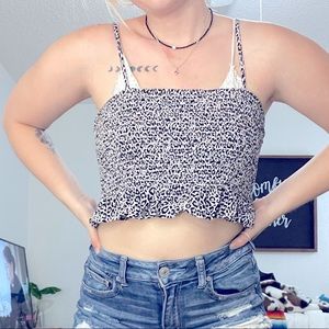 American Eagle Cheetah Tank Top
